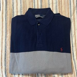 Polo navy & gray sweater size XL